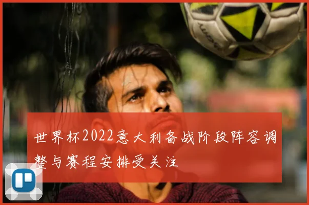 世界杯2022意大利备战阶段阵容调整与赛程安排受关注
